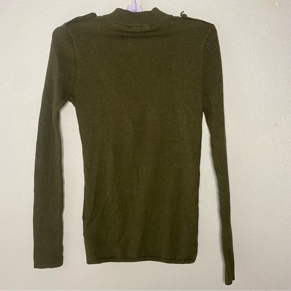 H&M Label of Graded Goods | Women’s Winter Dark Green Long Sleeve top - Picture 2 of 12